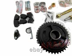 Ensemble complet de frein de jante arrière et avant de largeur demi pour Royal Enfield
