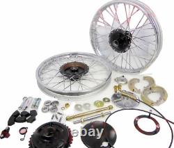 Ensemble complet de freins à jante de largeur demi avant et arrière pour Royal Enfield AEs