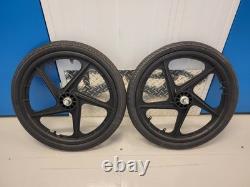 Ensemble complet de roues BMX Mag de 20 pouces avant et arrière