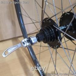 Ensemble de roues complètes Mavic jante noire à déblocage rapide