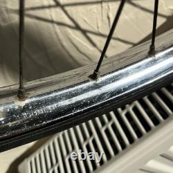 Ensemble de roues de vélo vintage 28 pouces jante Dunlop moyeux Sturmey Archer kit complet