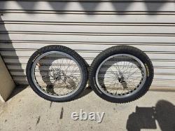 Essai des roues complètes ZHI de 20 pouces, disque avant, arrière, frein à jante, disque ECHO