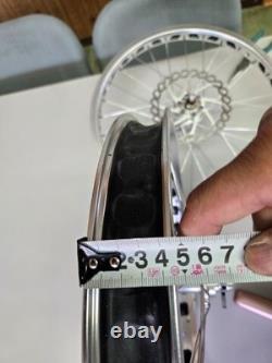 Essai des roues complètes ZHI de 20 pouces, disque avant, arrière, frein à jante, disque ECHO