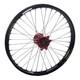 Haan A60 Roue Arrière Complète 19 X 2.15 Mc / Mcf 24-25 Jante Noire / Moyeu Rouge