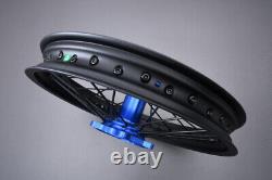 Jante arrière bleue hors route complète YAMAHA YZ 125 X YZ125X 2020-2023 2,15x19