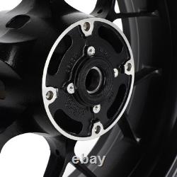 Jante arrière complète compatible avec Honda CBR 1000 RR SC59 2008 2016 noire U7