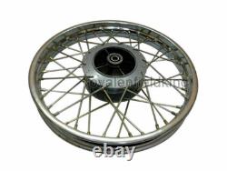 Jante arrière complète de 19 pouces pour Royal Enfield, 40 trous et plateau de tambour