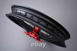 Jante arrière complète rouge tout-terrain HONDA CRF 250 R CRF250R 2020-2021 2,15x19
