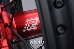 Jante arrière complète rouge tout-terrain HONDA CRF 250 R CRF250R 2020-2021 2,15x19