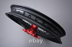 Jante arrière complète rouge tout-terrain HONDA CRF 450 R CRF450R 2013-2015 2,15x19