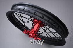 Jante arrière complète rouge tout-terrain HONDA CRF 450 X CRF450X 2005-2014 2,15x19