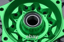 Jante arrière complète verte tout-terrain KAWASAKI KX 250 F KXF 2013-2016 2,15x19