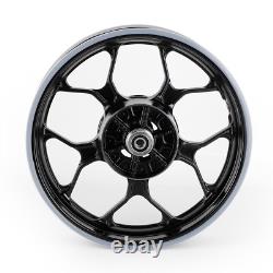 Jante arrière noire complète adaptée pour Yamaha YZF-R3 YZF R3 2015-2022 NOUVEAU U9