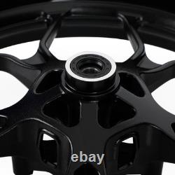 Jante avant complète pour Yamaha YZF R3 YZF-R3 RH07 RH12 2015 2022 noire