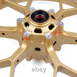Jante avant en or complète compatible avec Honda CBR1000RR 2008-2016 NOUVEAU UK U7