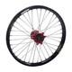 Jante Complète Haan Arrière 18 X 2.15 Cr125/250 95-99 Jante Noire/roue Rouge
