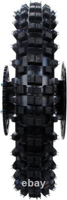 Jante complète de roue arrière de moto tout terrain 12 avec tube et pneu 80/100-12 3.00-12 axe 12-15MM
