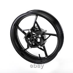 Jante complète de roue avant compatible avec Kawasaki Z 650 / Ninja 650 / Z 900 2017-2020 E2