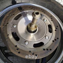 Jante de moto 15x3.50 avec pneu complet #7449