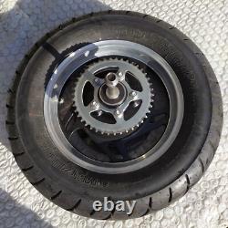 Jante de moto 15x3.50 avec pneu complet #7449