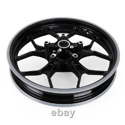 Jante de roue avant complète pour Yamaha YZF R3 YZF-R3 RH07 RH12 2015 2022 noire UK