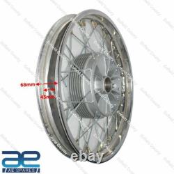 Jante de roue complète paire 16 Wm2 Jawa 250 350 Cw 36 trous avec rayons