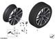 Jante En Alliage Léger Bmw D'origine Jet Noir Mat 8j 19 Et 27 36118747000