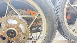 Jantes avant et arrière complètes avec pneus pour Suzuki GS 650 GS650 GTZ de 1981