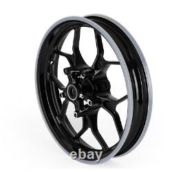 Jantes avant et arrière noires complètes pour Yamaha YZF-R3 YZF R3 2015-2022 NEUVES