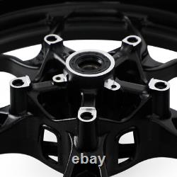 Jantes avant et arrière noires complètes pour Yamaha YZF-R3 YZF R3 2015-2022 NEUVES