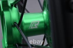 Jantes complètes avant + arrière Enduro KAWASAKI KXF 450 2011-2018 21/18