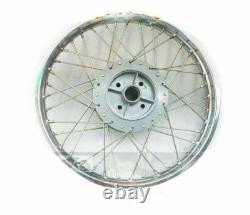 Jantes en acier complètes pour Royal Enfield Bullet 350 500, paire, WM2 19 ECs