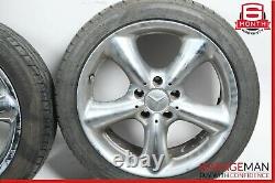 Mercedes W203 C230 Clk350 Décalé R17 Wheel Tire Rim Set 7.58.5 Chrome Oem