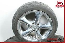 Mercedes W203 C230 Clk350 Décalé R17 Wheel Tire Rim Set 7.58.5 Chrome Oem