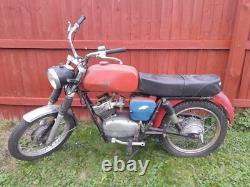 Moto Guzzi Stornello 125 160 Roue Avant Jante Complète Moyeu Tambour de Frein Axe