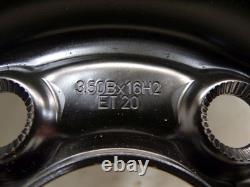 Pneu complet 125/90R16 98M/3.50Jx16 H2 ET20 LK5x112x66.6 Continental