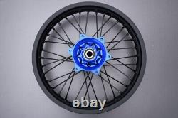 Roue arrière / Jante Enduro bleue complète YAMAHA YZ 250 YZ250 1999-2024 2,15x18