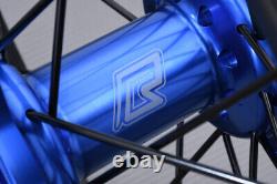 Roue arrière / Jante Enduro bleue complète YAMAHA YZ 250 YZ250 1999-2024 2,15x18