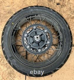 Roue arrière à rayons Akront complète Triumph Tiger 900 Rally Pro 2024