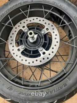 Roue arrière à rayons Akront complète Triumph Tiger 900 Rally Pro 2024