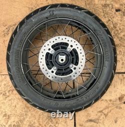 Roue arrière à rayons Akront complète Triumph Tiger 900 Rally Pro 2024
