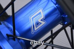 Roue arrière complète Blue Enduro / Jante KTM SX 380 2000-2002 2,15x18
