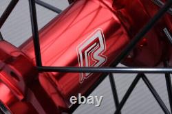 Roue arrière complète Enduro rouge / Jante HONDA CRF 450 R CRF450R 2002-2012 2,15x18