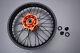 Roue Arrière Complète Orange Enduro / Jante Ktm Exc 300 Six Days 2003-2015 2,15x18