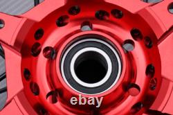Roue arrière complète Red Enduro / Jante HONDA CR 250 R CR250R 2002-2007 2,15x18