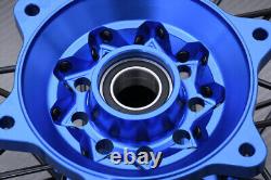 Roue arrière / jante MX tout-terrain bleue complète YAMAHA YZF 450 2023-2024 2,15x19