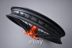 Roue arrière / jante Orange Tout-terrain Complète HUSABERG TE 250 2011-2014 2,15x19