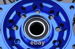 Roue arrière / jante bleue Enduro complète KTM SXF 250 SX-F 2013-2014 2,15x18