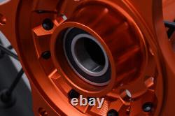 Roue arrière / jante complète Orange Enduro KTM EXC 525 RACING 2003-2007 2,15x18