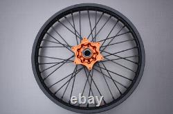 Roue avant Orange Off-Road MX / Jante Complète KTM XC-W 125 2017-2019 1,6x21